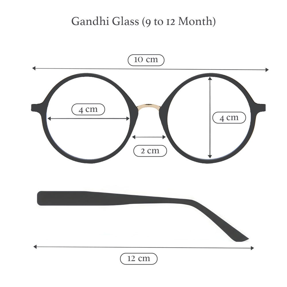 Gandhi Glasses : Baby props