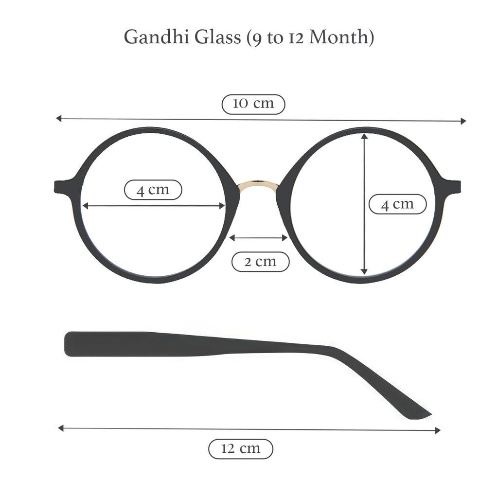 Gandhi Glasses (9 to 12 Month) -Baby Props