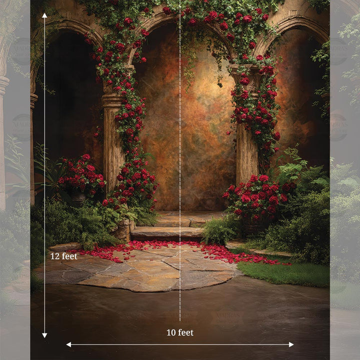 Garden Archway : Maternity Backdrops