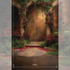 Garden Archway - 8 by 12 feet - Backdrop - BLR-0371