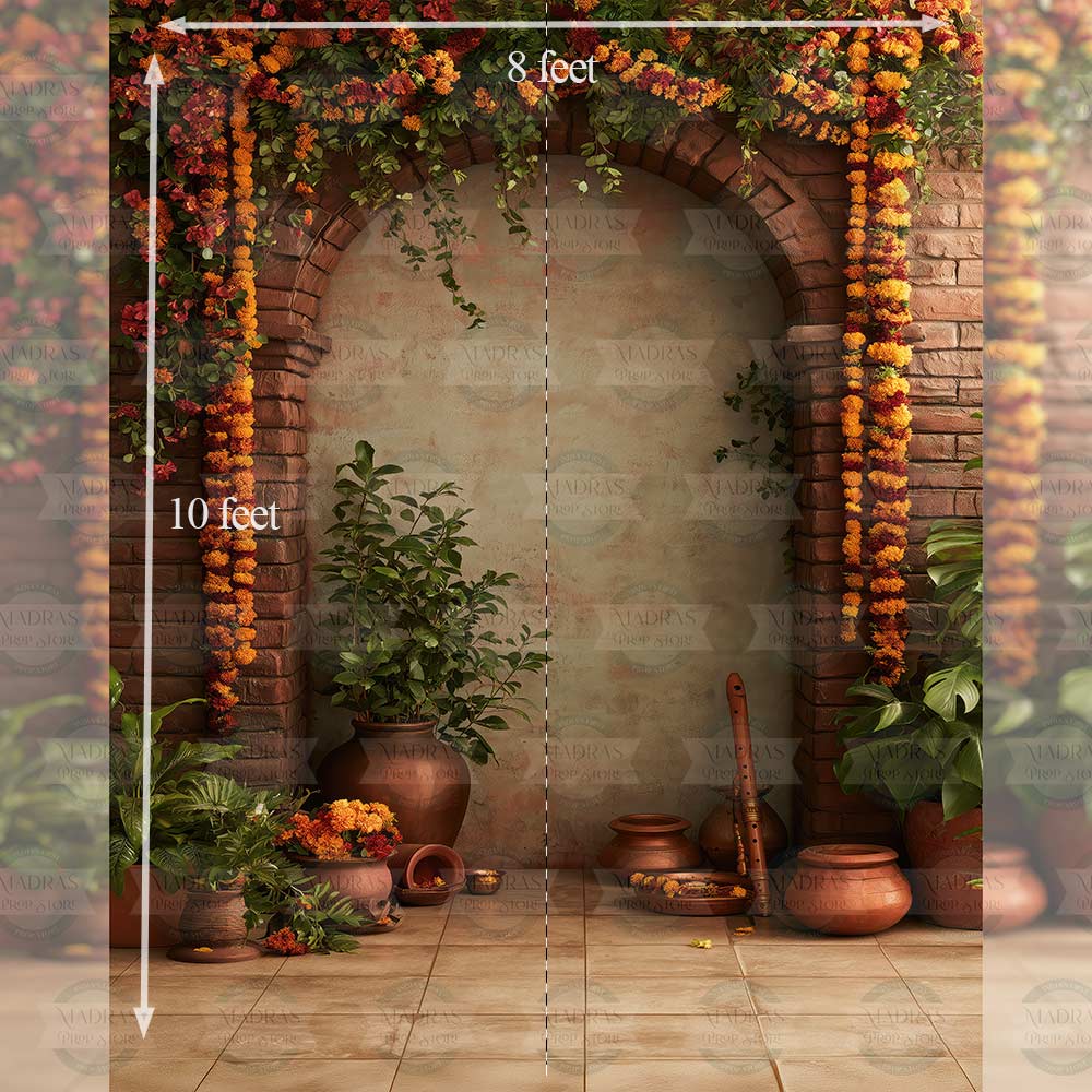 Gateway to Gokulam : Maternity Backdrops
