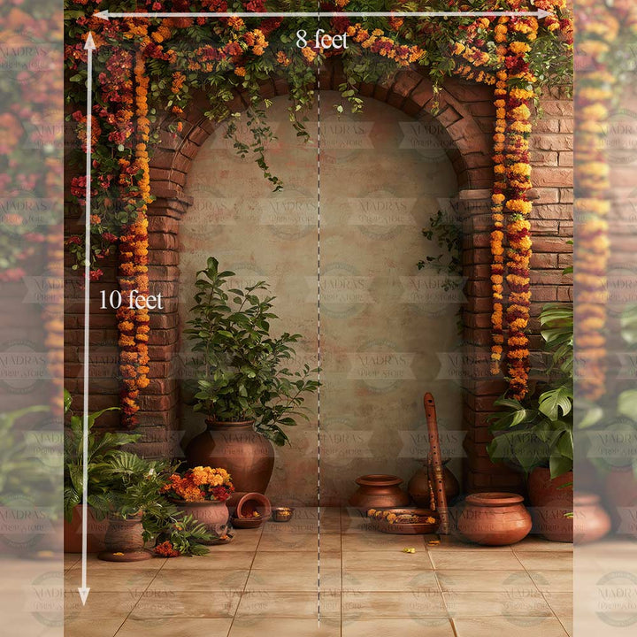 Gateway to Gokulam : Maternity Backdrops