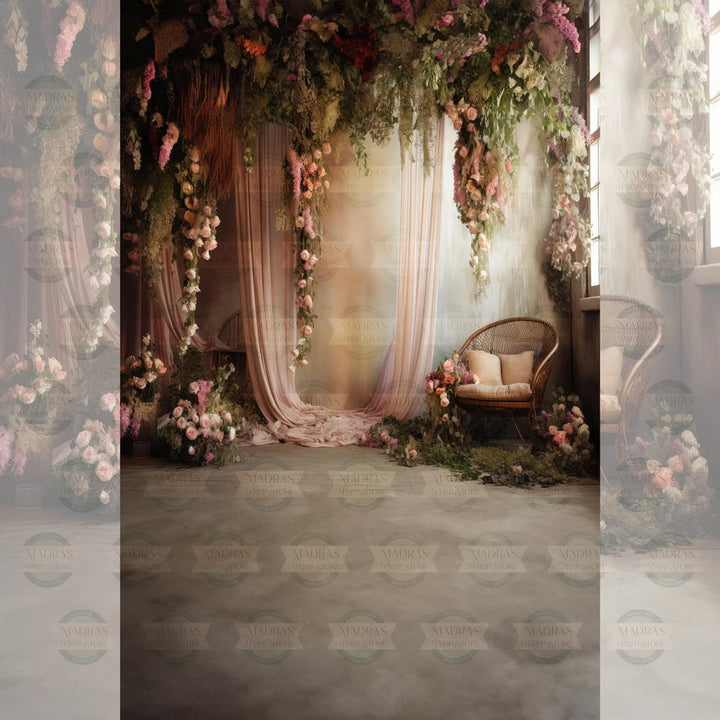 Golden Bloom : Maternity  Backdrops