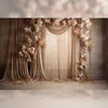 Golden Radiance - Printed Backdrop - Fabric - 5 by 7 feet