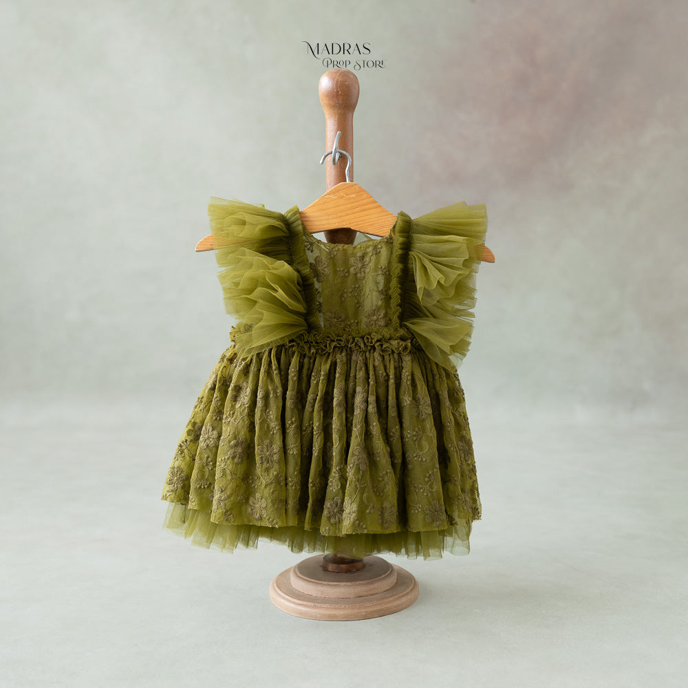 Green Gown : Baby Outfits