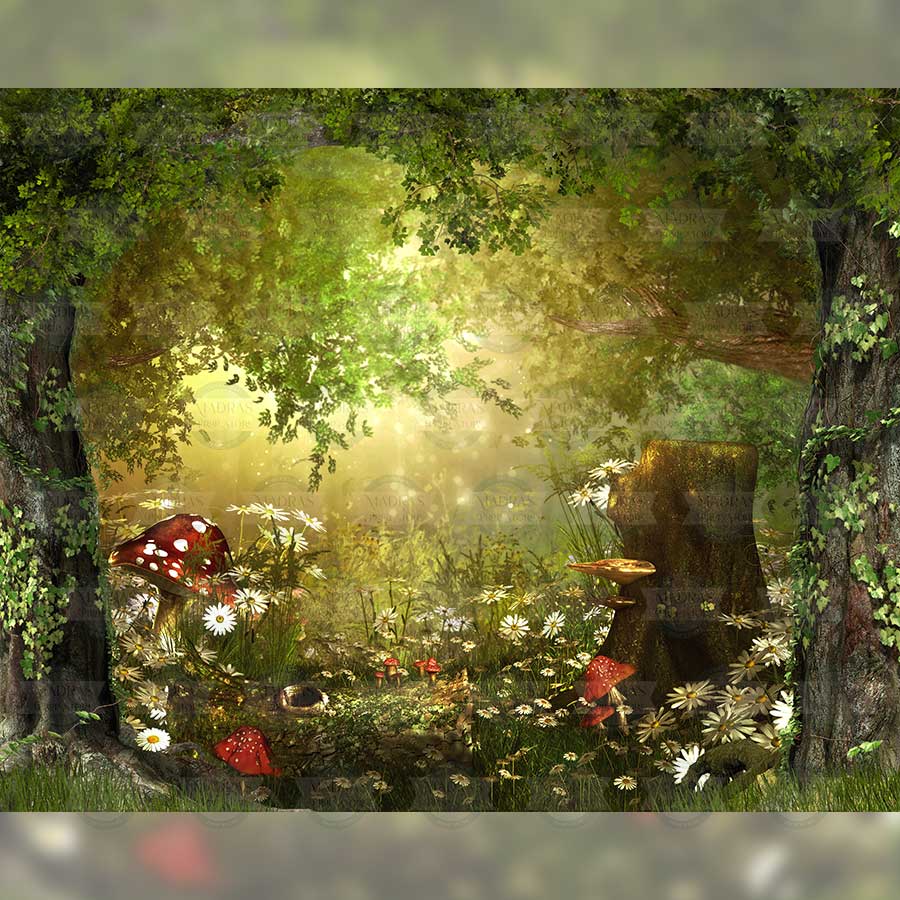 Green Paradise : Baby Backdrops