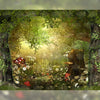 Green Paradise - Baby Printed Backdrops
