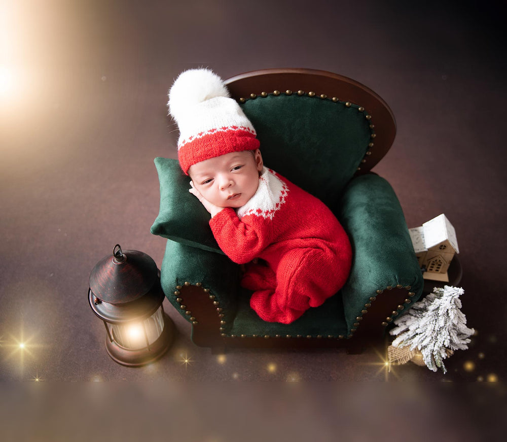 Green Bean Chair : Baby Props