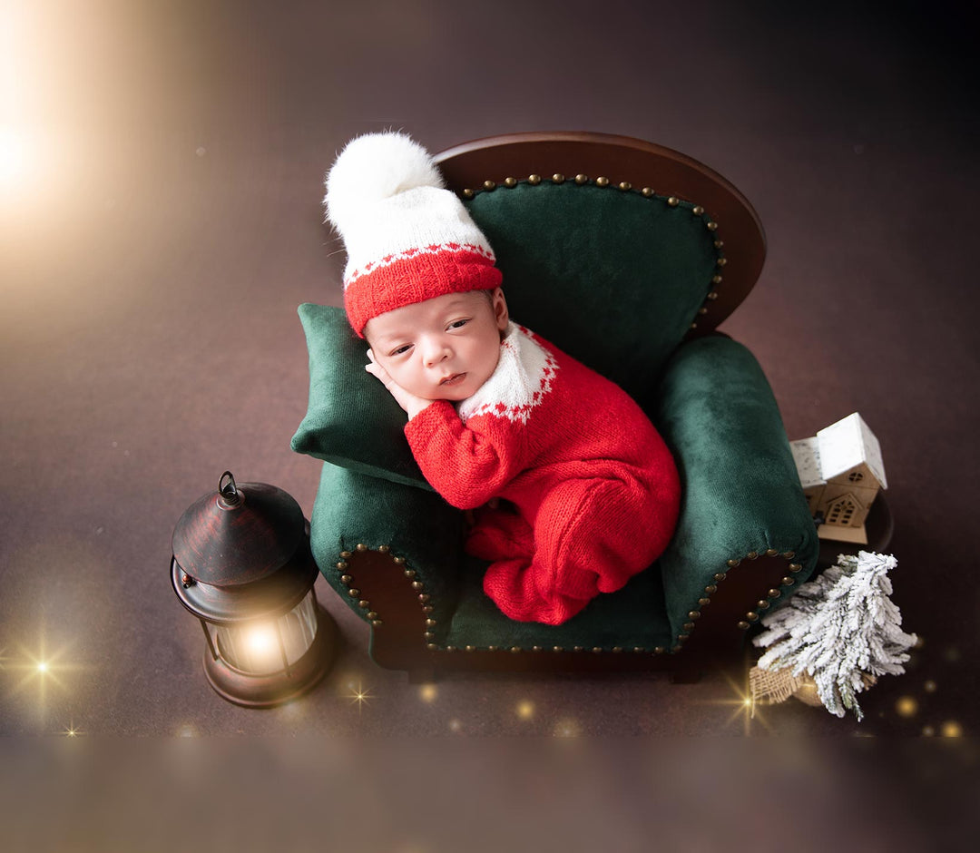 Green Bean Chair : Baby Props