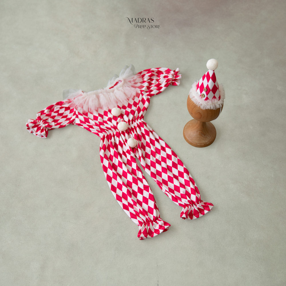 Harlequin Outfit | 1 Year : Baby Outfits
