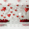 Hearts and Roses - Baby Printed Backdrop