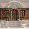 Holiday Home - Printed Backdrop - 15 by 7 feet / Fabric (Pre-Order)