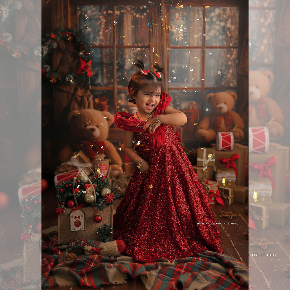 Holiday Hug : Baby Backdrops