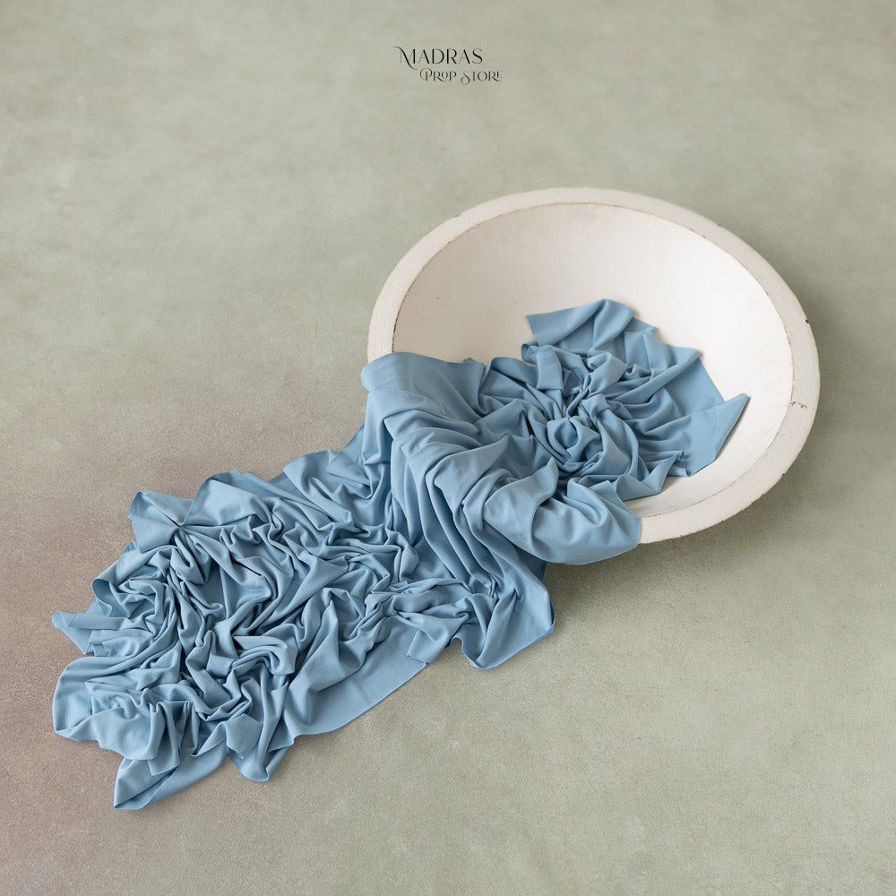 Jersey Wrap | 160*49 in cm | Baby Blue : Baby Props
