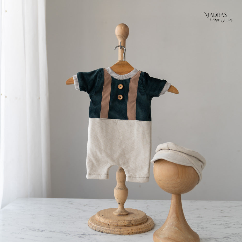 Kumoto Romper With Cap | Newborn | KM003 : Baby Props