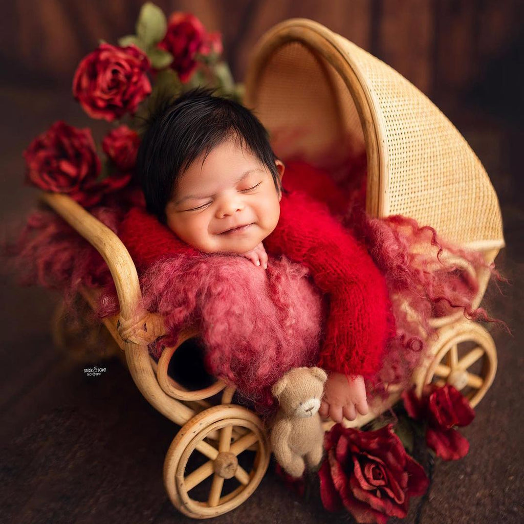 Boho Wagon : Baby Props