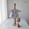 2pc Kumoto Grey Gown With Cap| Newborn | KM150