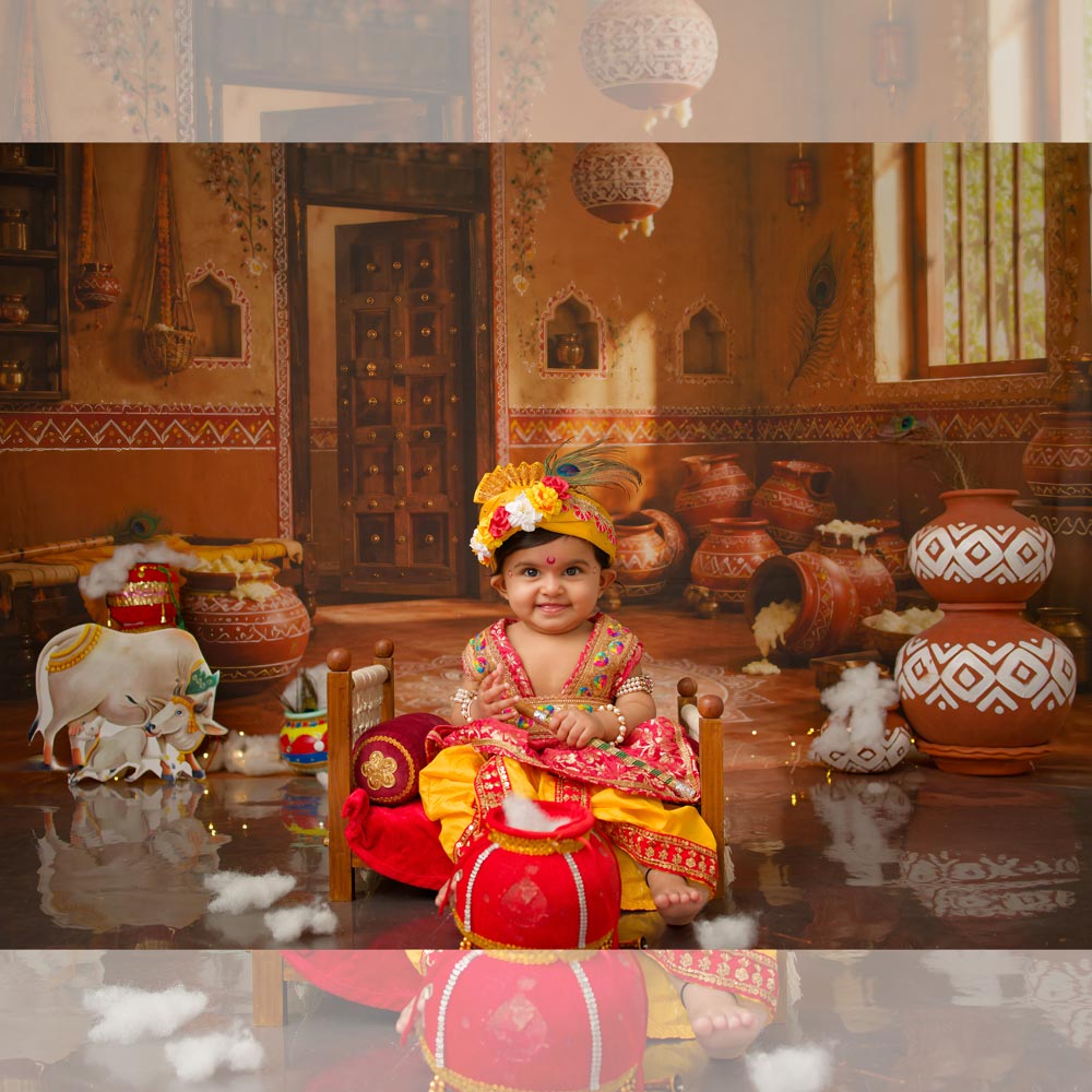 Kanha's Home : Baby Backdrops