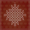 Kolam - Printed Backdrop - 5 by 5 feet / Fabric (Pre-Order)