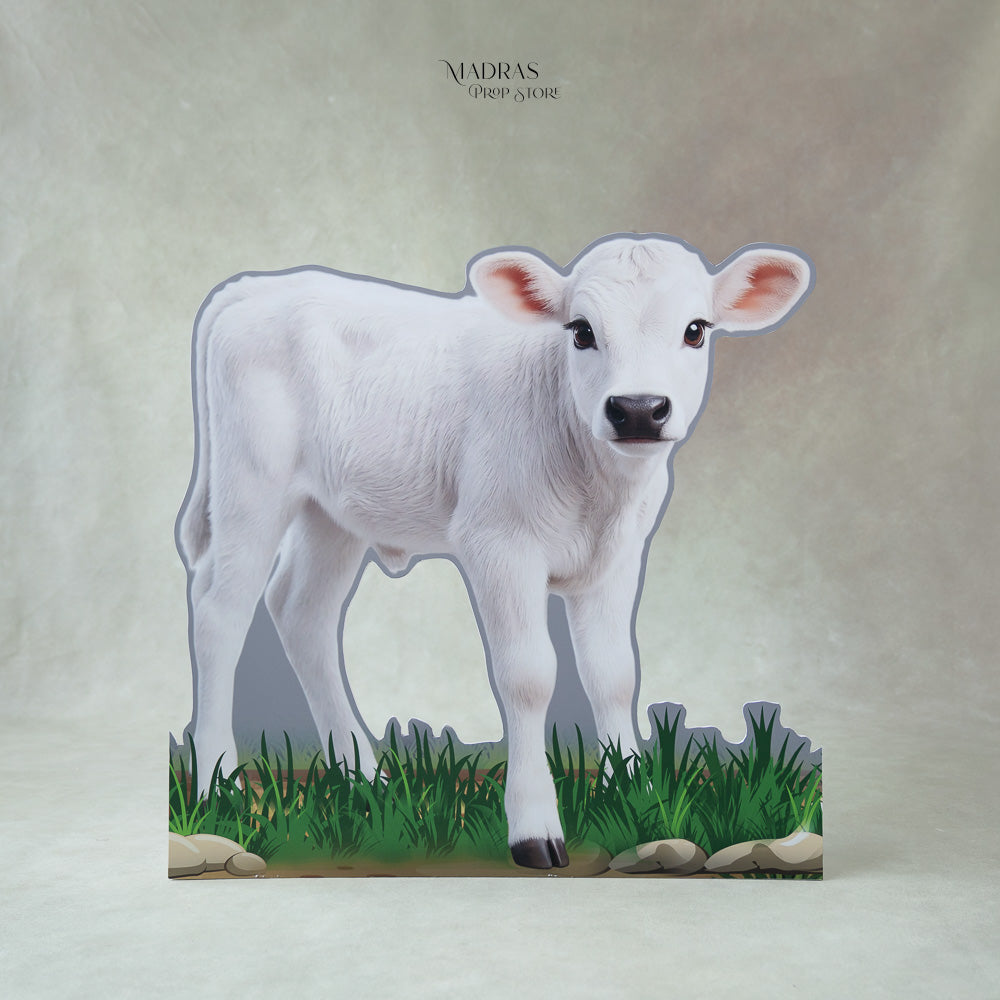 Krishna Theme Calf ( Cutout ) : Baby Props