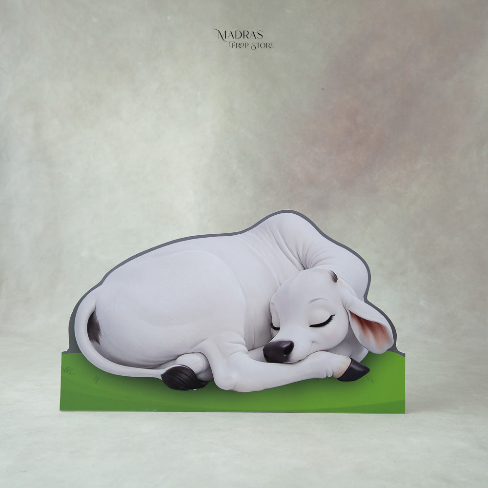 Krishna Theme Cow ( Cutout ) : Baby Props
