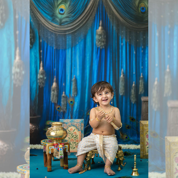 Krishna Leela : Baby Backdrops
