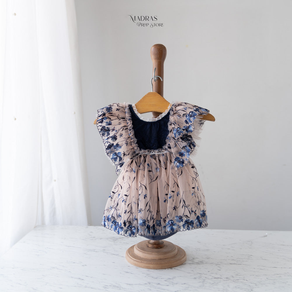 Kumoto Blue Gown | 1 Year | KM078 : Baby Props