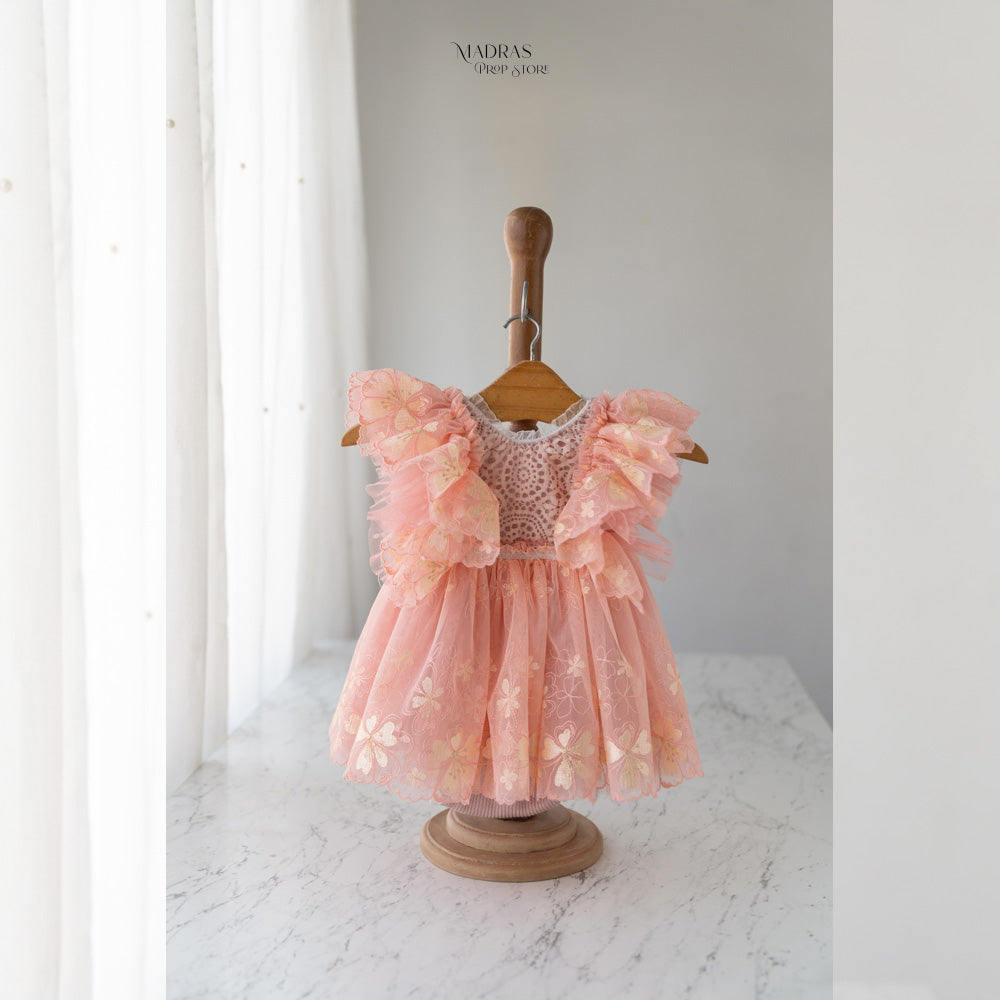 Kumoto Peach Romper | 1 Year | KM070 : Baby Props