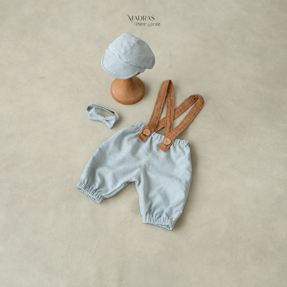 Kumoto Jumpsuit With Cap and Bow | 1 Year | KM066 : Baby Props