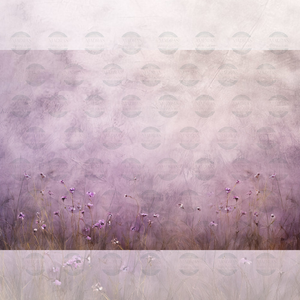 Lavender Fields - Baby Printed Backdrop