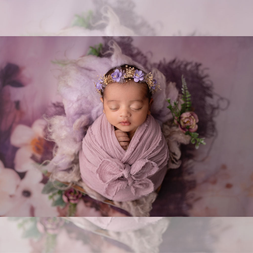 Lavender Twig : Baby Backdrops