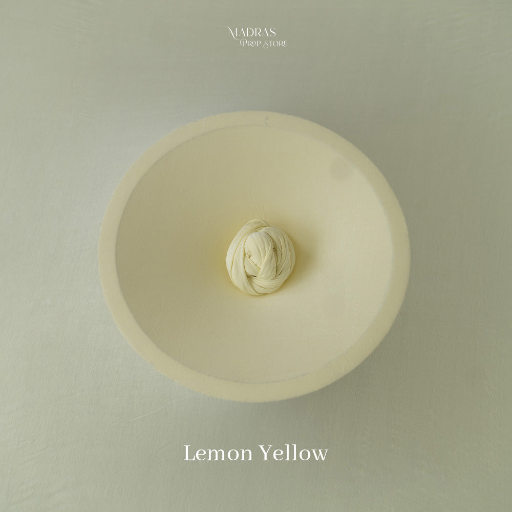 Bean Bag Set (Lemon Yellow) : Baby Props