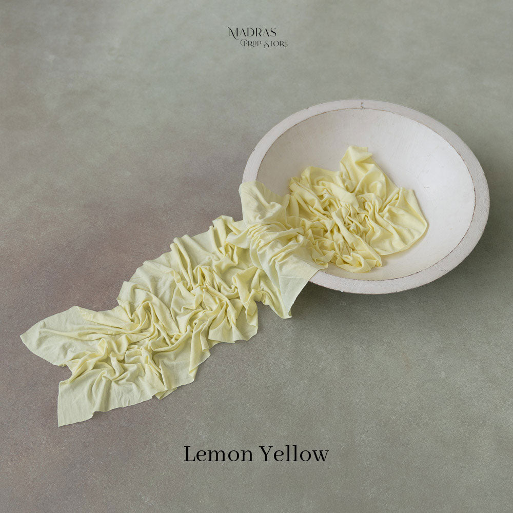 Budget Newborn Wrap (Lemon Yellow) : Baby Props