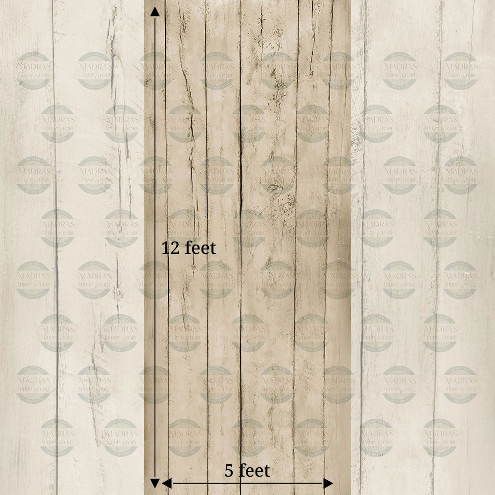 Light Wood - Baby Printed Backdrop