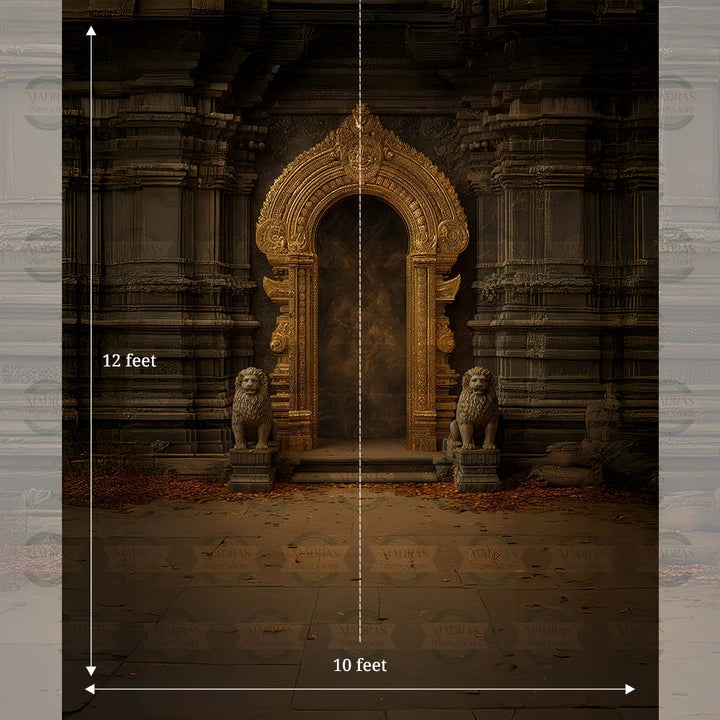 Lion Gateway : Maternity Backdrops