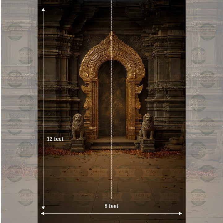 Lion Gateway : Maternity Backdrops
