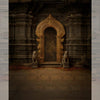 Lion Gateway - Printed Backdrop - Fabric - 8 by 12 Feet