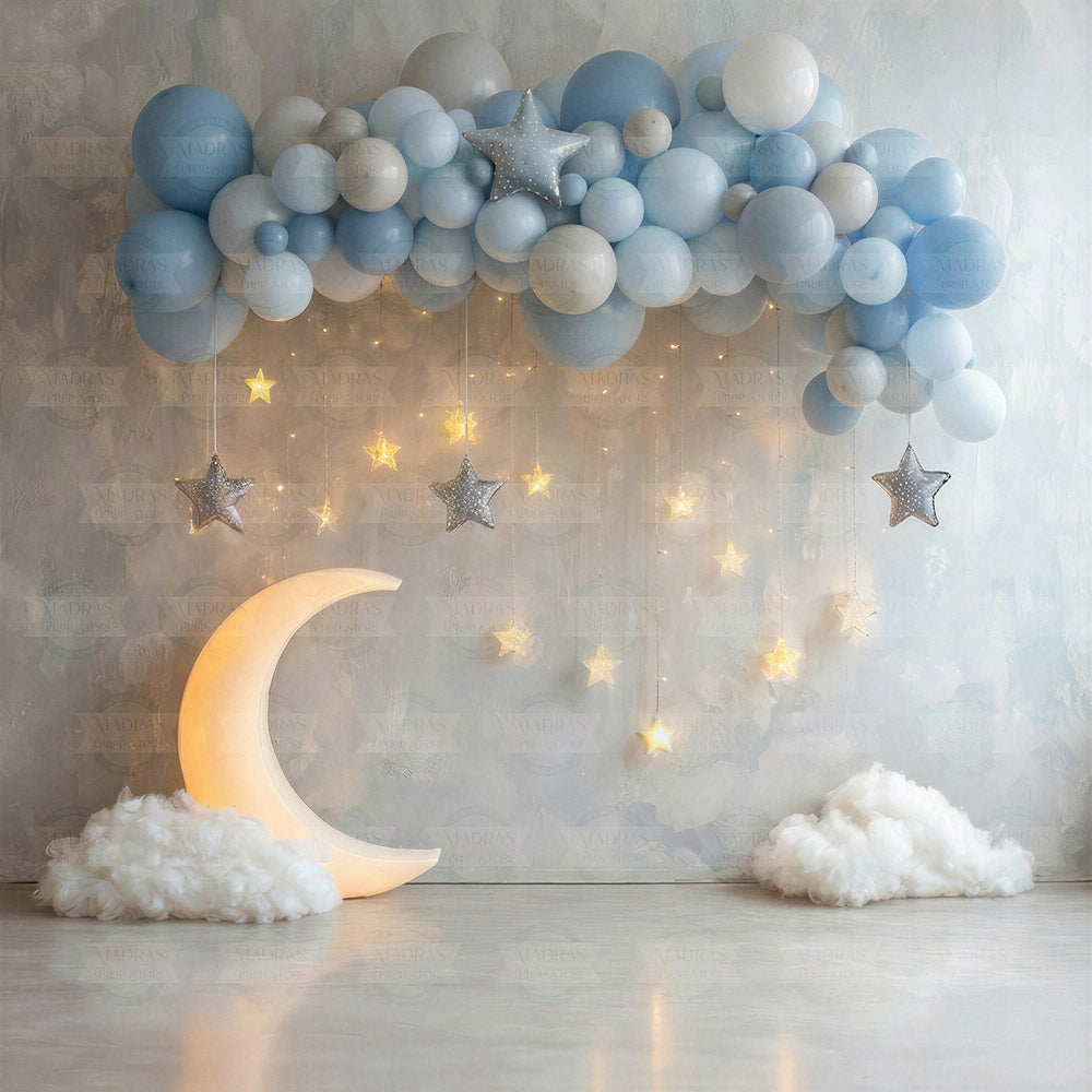 Little Moon Dream - Baby Printed Backdrops – Madras Prop Store
