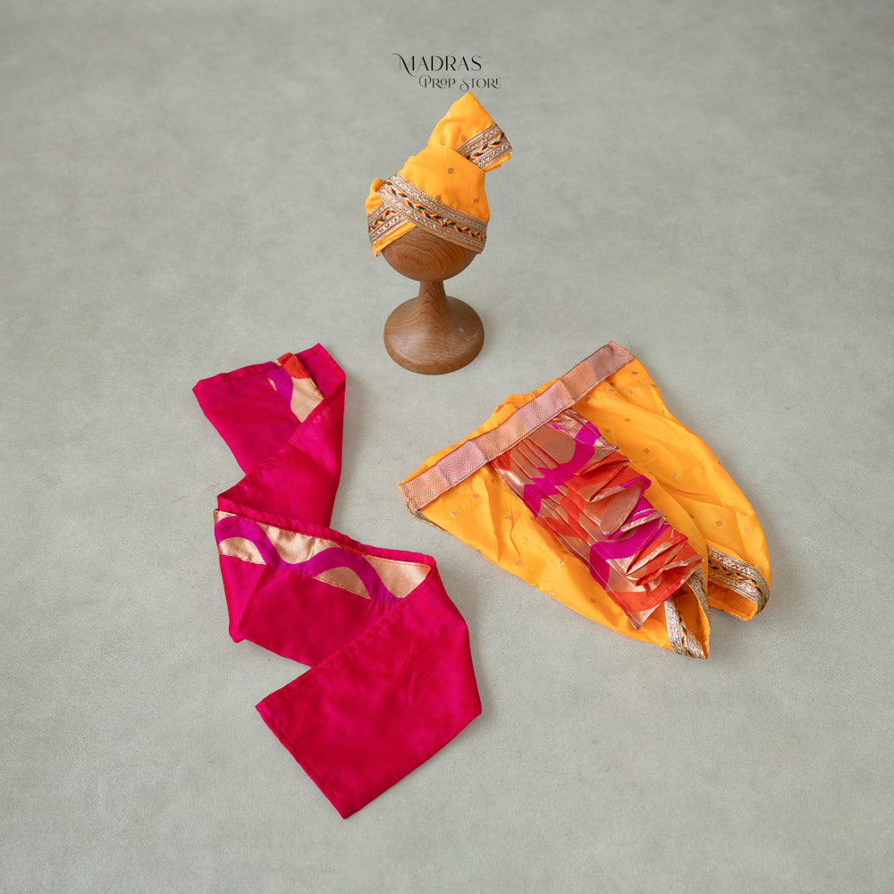 Little Krishna Outfit | 3 pc Set : Baby Outfits