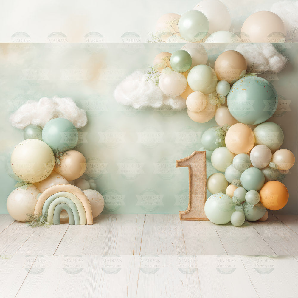 Little Sky Birthday : Baby Backdrops