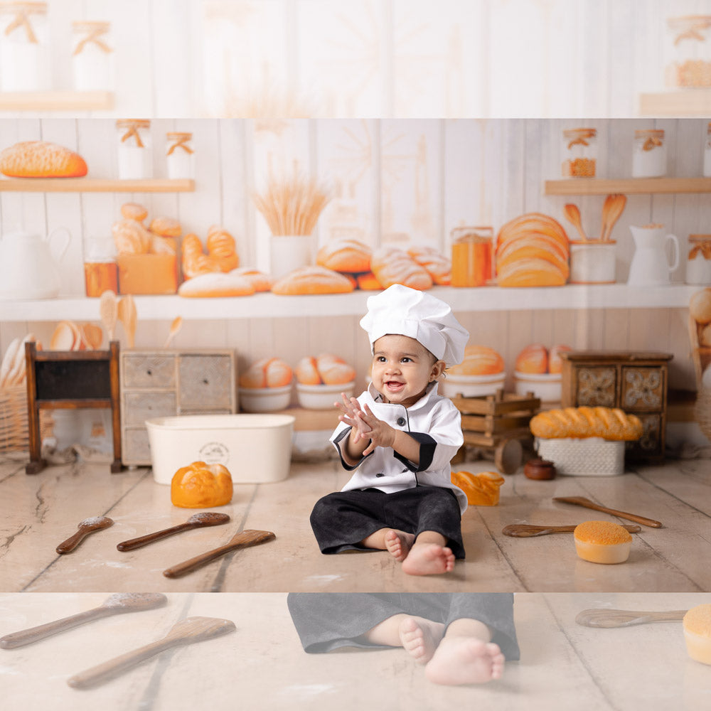 Little Bakery - Baby Printed Backdrops
