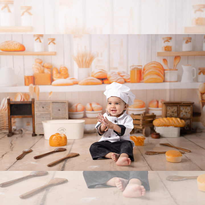 Little Bakery - Baby Printed Backdrops