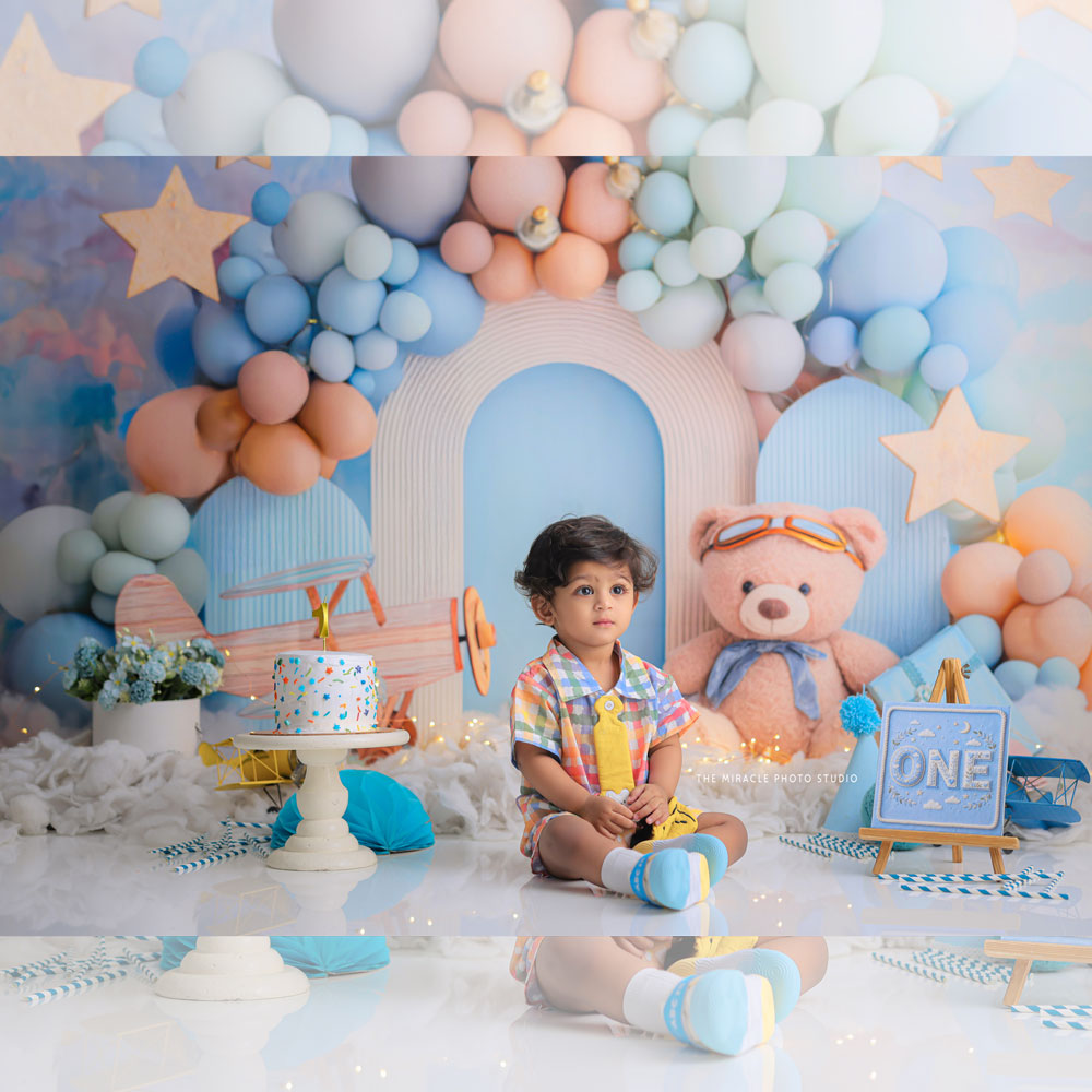 Little Pilot Dreams : Baby Backdrop
