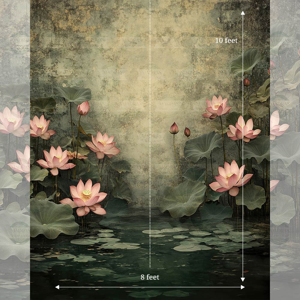 Lotus Pond : Maternity Backdrops