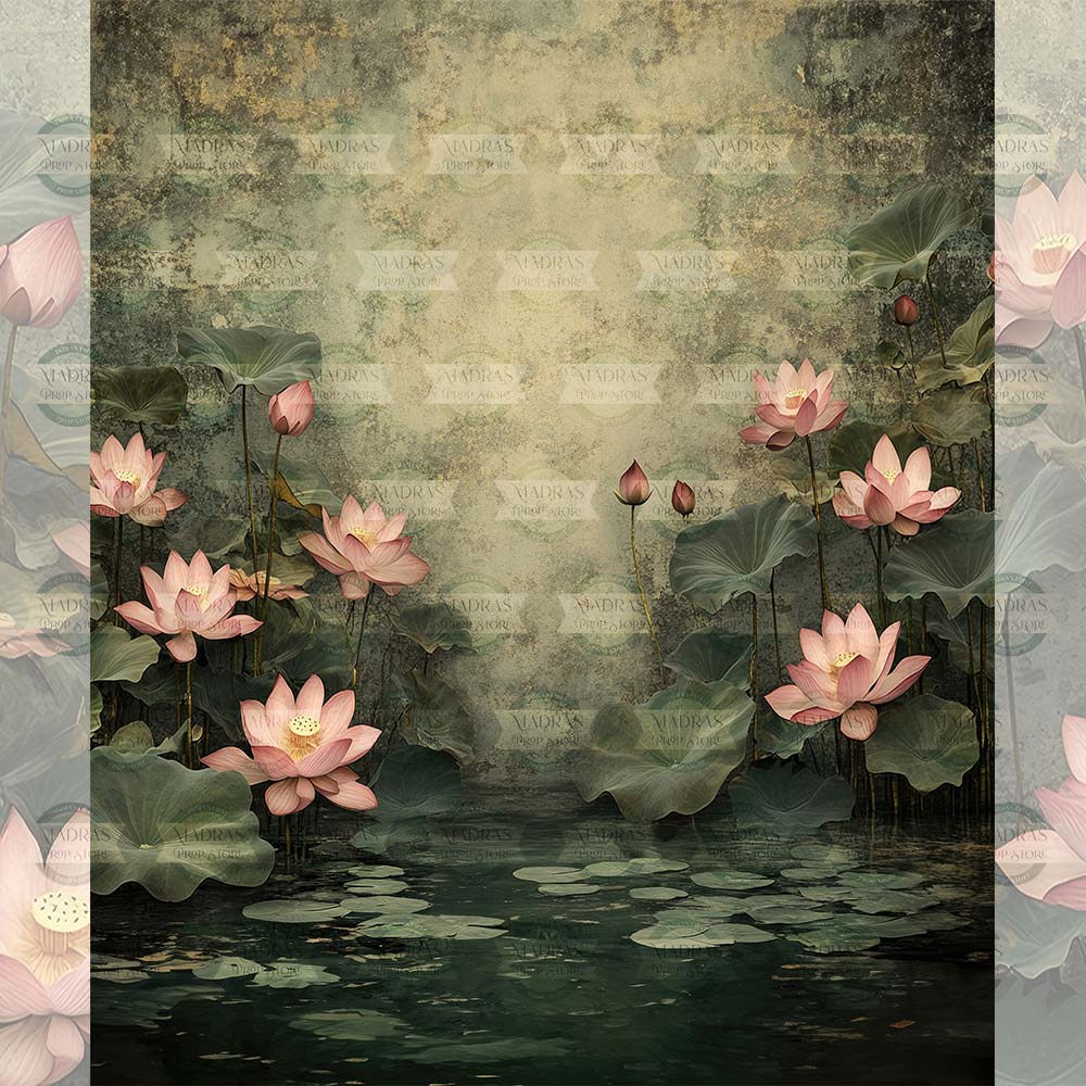 Lotus Pond : Maternity Backdrops