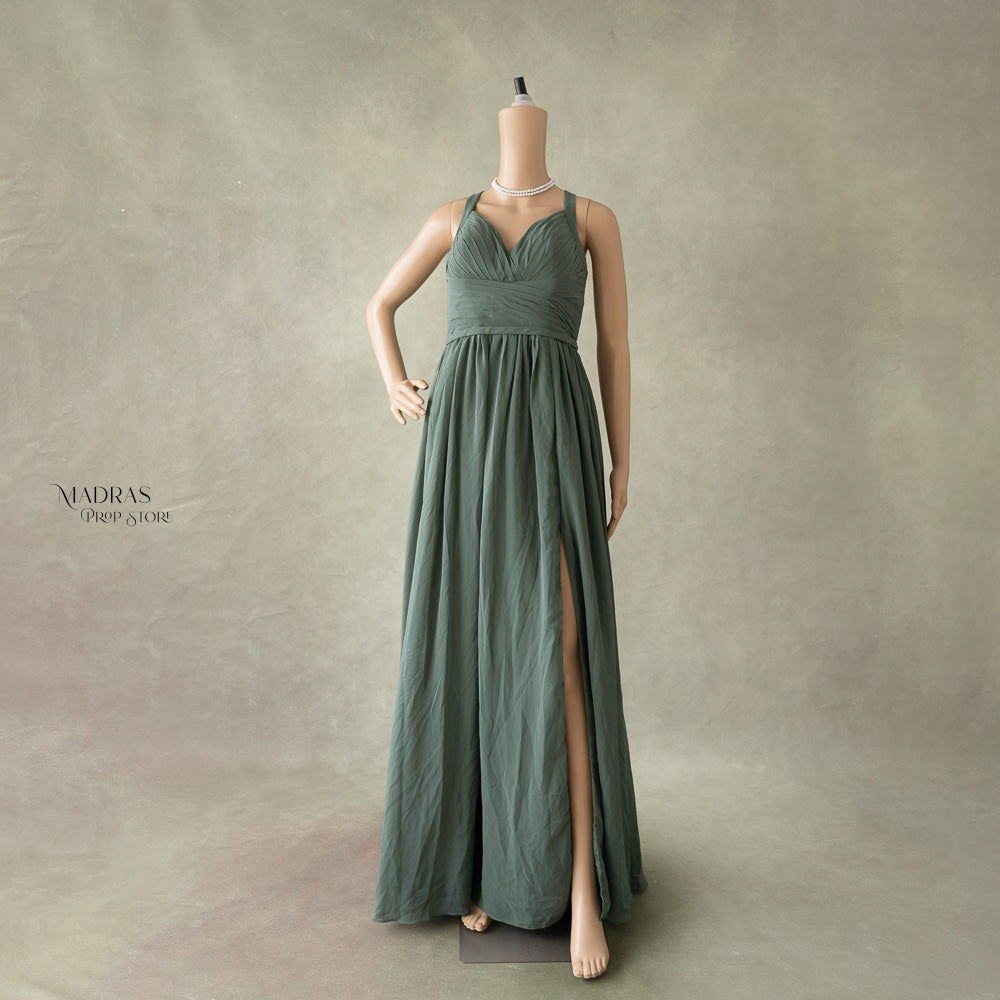 Maternity Gown MG32 (L Size): Baby Props
