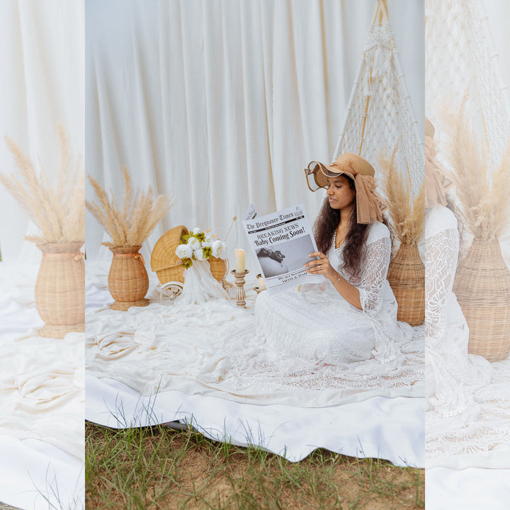 Maternity Magazine Dual Design : Maternity Props