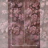 Mauve Floral - 8 by 12 feet - Backdrop - BLR-0051