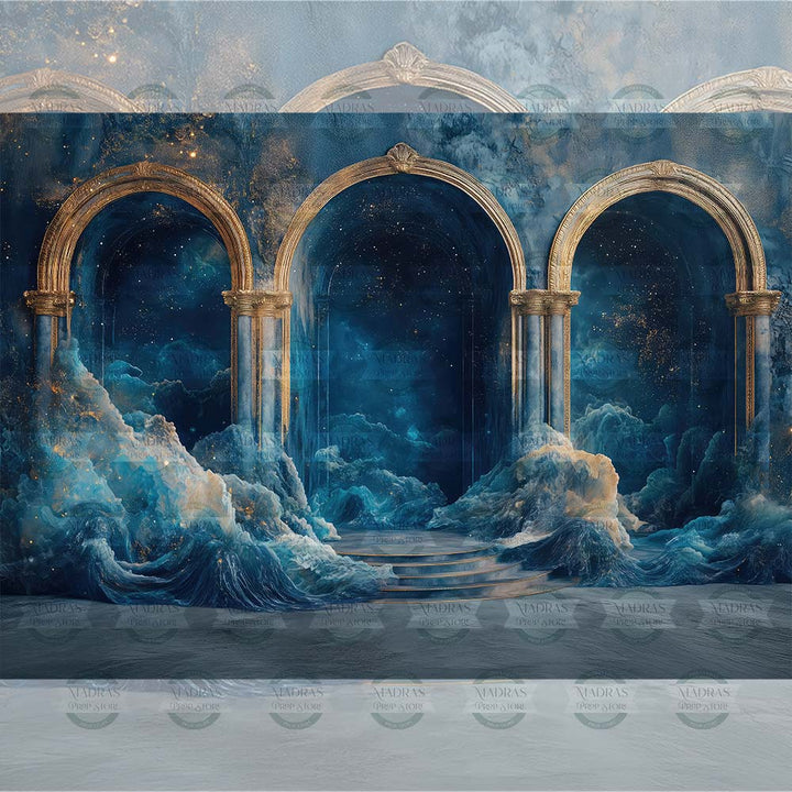 Mermaid Manor :  Baby Printed Backdrops