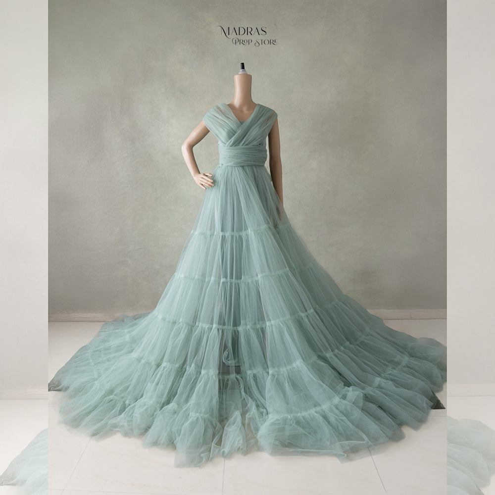 Mira Gown | Sage : Maternity Outfits